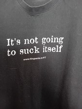 Tiny Penis T Shirt  XL In Decent Condition see photos (Fat Willy's Surf Shack)