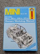 Mini All Models 69-88 Haynes Workshop Manual Car Repair Manuals Book