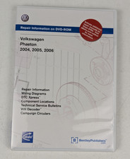 VW Phaeton W12 2004 2005 2006 Repair DVD Bentley Publishers