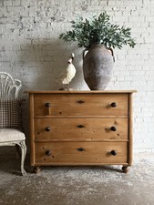 Antique Victorian Pine Chest