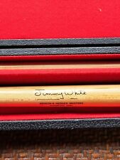 jimmy white 1984 benson and hedges snooker cue and case