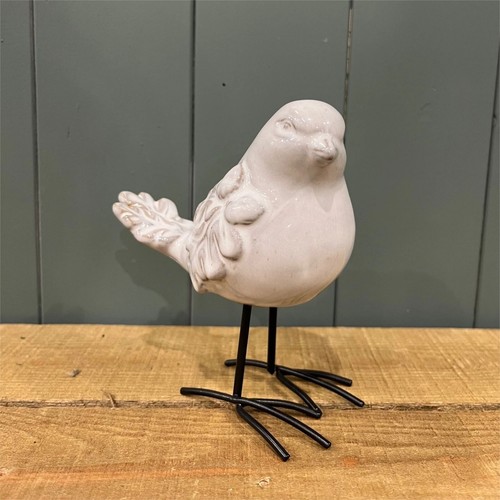 Ceramic bird glazed - ceramic,
