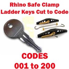 Rhino safe clamp ladder keys - safe,
