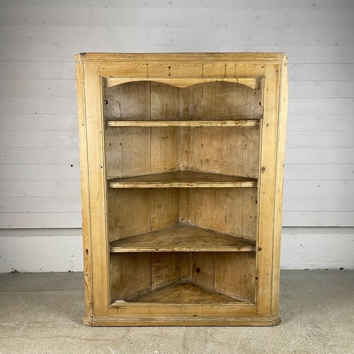 Antique georgian pine corner - antique,