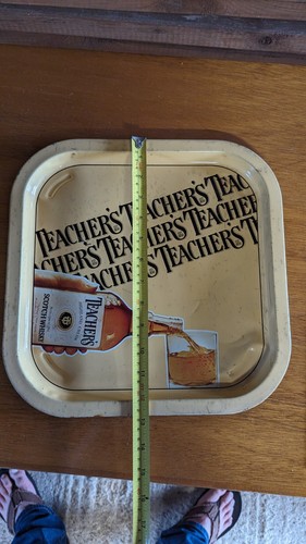Teachers whisky metal square - whisky,