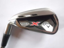 PRE~LOVED CALLAWAY HOT X ~ 6 IRON ~ LEFT HANDED ! ~ XP 95 REGULAR STEEL SHAFT 