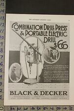 1928 BLACK DECKER COMBINATION