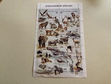 Endangered Animals stamps