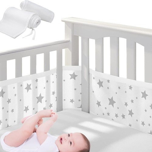 Breathable mesh cot bumper - breathable,