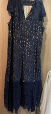 Beautiful Blue Lace Dress Size