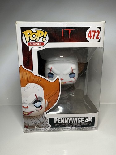 Pennywise with boat 472 - pennywise, #472