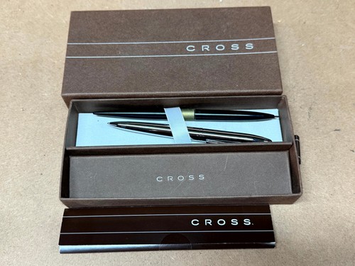 Vintage cross pen set black - cross,