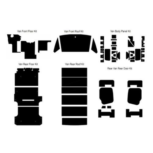 Complete van insulation kit - van,