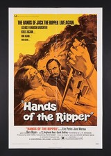 HANDS OF THE RIPPER  1971 HAMMER HORROR ORIGINAL POSTER US 1 ONE-SHEET 27x41