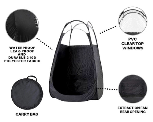 Pop spray tan - pop, carry