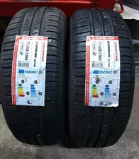 215/65/15 Pair of Roadstone Eurovis HP01 FULL TREAD tyres 215 65 15