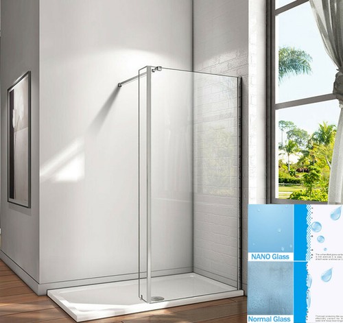 Walk shower enclosure - in,