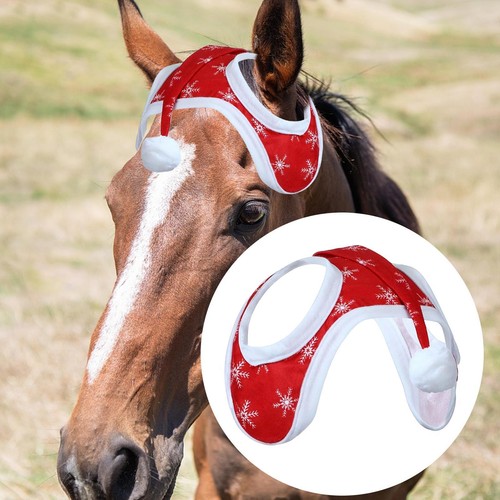 Festive horse hat red white - festive,