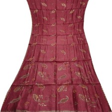 Vintage Pink Saree 100% Pure