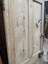 RECLAIMED - ORIGINAL OLD PINE DOOR - 4 Panel - (Victorian / Georgian / Vintage)