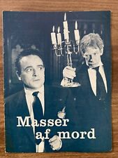 What a Carve Up! Sidney James, Kenneth Connor 1961 Danish Movie Program