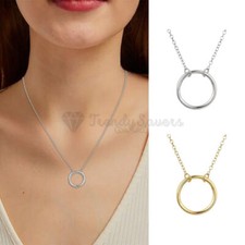 Karma Necklace Circle Round