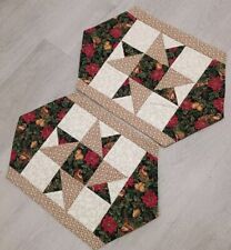 2 x Vintage Handmade Patchwork