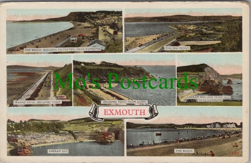 Devon postcard exmouth - postcard,
