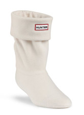 Hunter KID'S Light Pink Fleece Welly Socks Size M 11-13K L50923