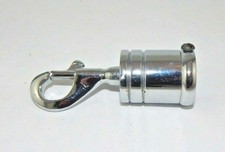 Stairs Barrier Rope Fittings Piston Trigger Chromed Brass  25mm rope