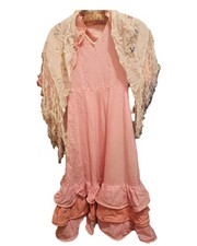 Vintage Spanish Flamenco Dress