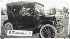 Vintage Old Photo Two Men In