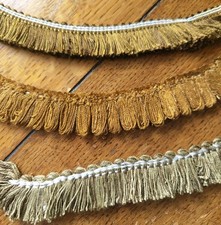 Brown Upholstery Fringe Trim