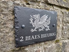 Personalised Slate House Sign