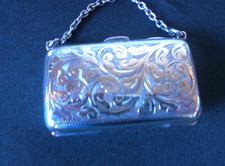 Solid Silver Beautiful Purse
