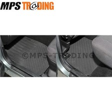 Land Rover Freelander 1 RHD Front and 2nd Row Black Rubber Mats DA4428 DA4429