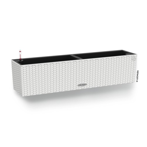 White 80cm rattan look - 80cm,