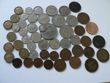 50 Pre-Decimal UK Coins - All