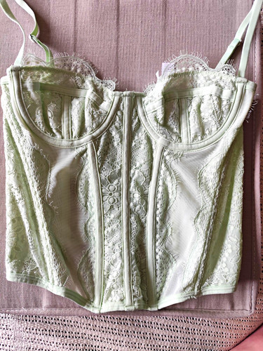Half corset longline - longline, bra
