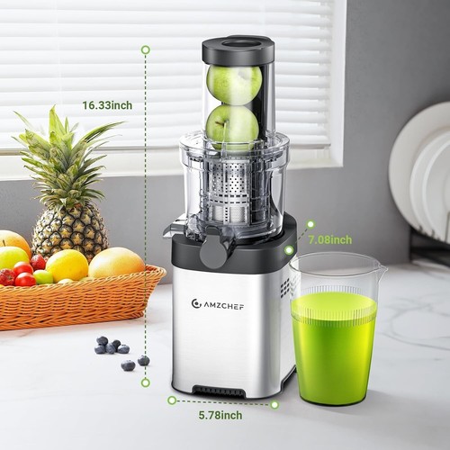 Amzchef juicers whole fruit - amzchef,