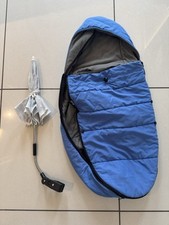 Baby Zen Blue Footmuff + Umbrella