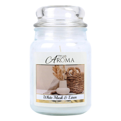 White musk linen large mason - large,