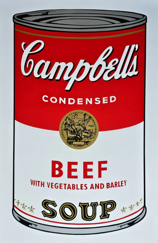 Andy warhol campbells - campbells', beef
