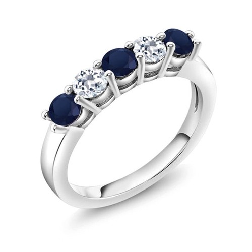 Blue sapphire brilliant cut - sapphire, brilliant-cut