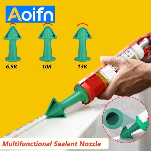 3pcs caulk nozzle applicator - caulk,