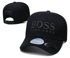 Hugo Boss Hat Embroidered Logo One Size Fits All - Adjustable Baseball Style Hat