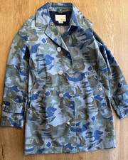 Nanamica Camo GoreTex Raincoat Jacket Coat Raincoat 38" chest