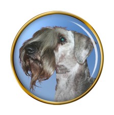 Cesky Terrier Lapel Pin Badge