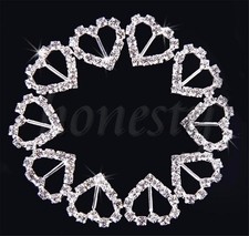 2~50X Heart Rhinestone