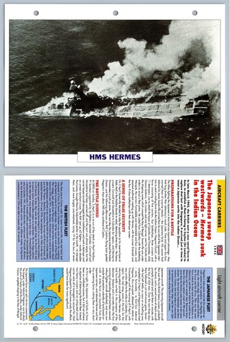 Hms hermes 1942 aircraft - hms,
